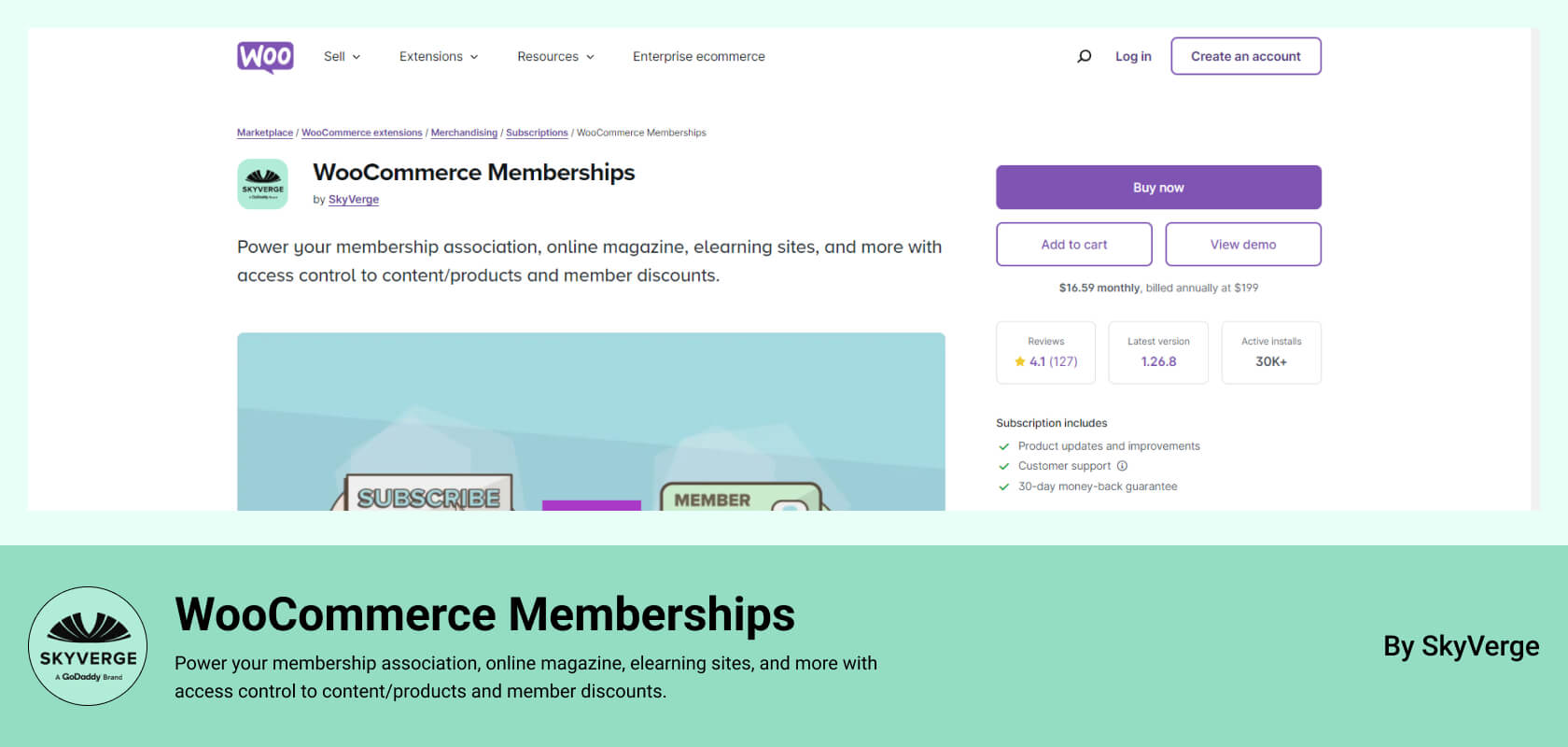 WooCommerce Memberships 